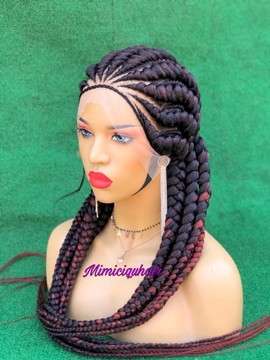 Jumbo Ghana weaving braided wig
