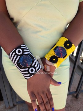 African beaded bracelet , wrist watch beaded bracelets , Beaded bracelets