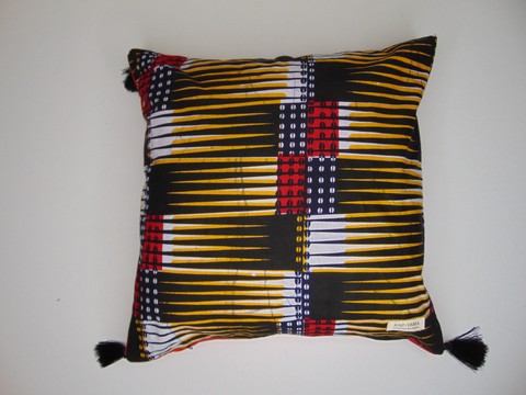 Coussin Wax Fait main