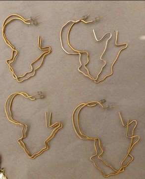 Boucles d'oreilles africaines / bijoux femmes / boucles d'oreilles faites à la main