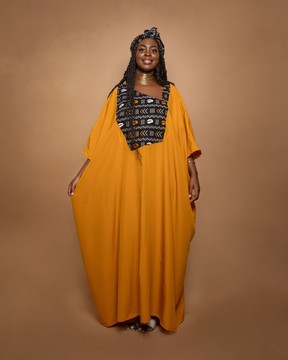 Beautiful "Khady" boubou/caftan dress