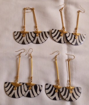 African earrings/ women jewelry/ handmade earrings