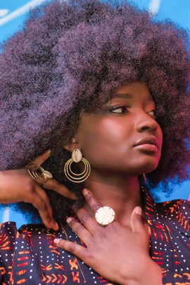 Magnifique bague en bronze «Lil’ Meyya»