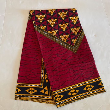 African Print Ankara Multicolor Cotton Fabric - By the Yard