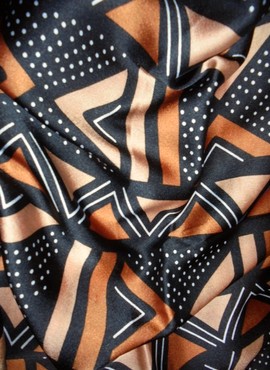 bogolan silk fabric silk version