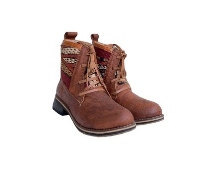 Bottines en cuir véritable Luxe et Durabilité à Emporter