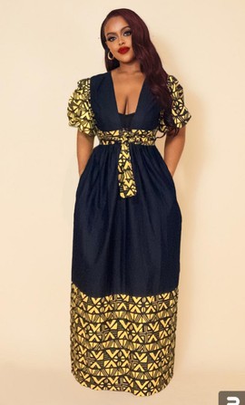 Sika dress (gold)