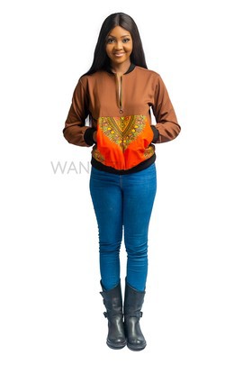 Dashiki Sweatshirt, Sweat imprimé africain, vêtements africains