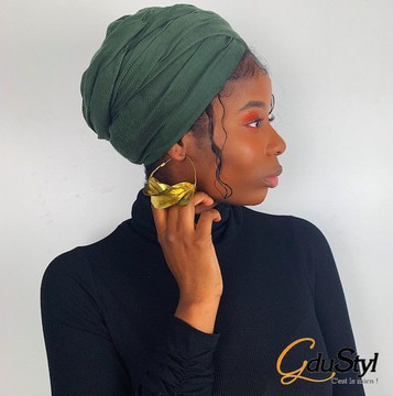 Golden Fulani earrings XXXL Calabash