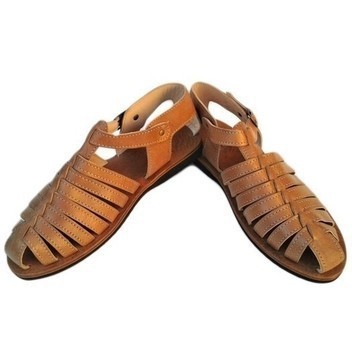 BIG SALE! Genuine Leather Sandals Simply and Pratical Handmade By Cuiroma Craftsmen in Morocco