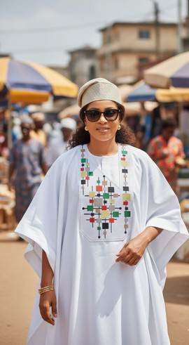 Agbada | African Wedding Suit for Men | Traditional Groom’s Suit | Dashiki | Robe Africain