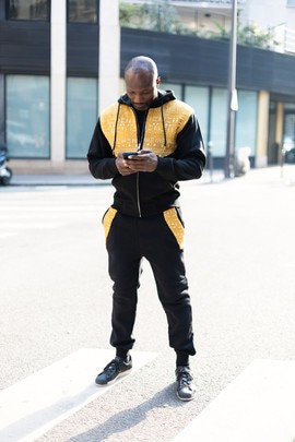 Sable zip-up hoodie and joggers set