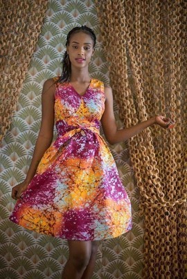 Baïla dress (batik)