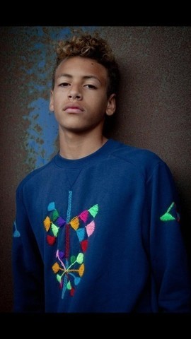 Cosmos Handmade Sweatshirt Berber Embroidery