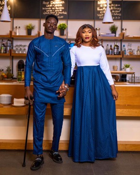 Vêtements Africains Dashiki pour Couple,