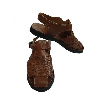 Men's sandal in genuine leather