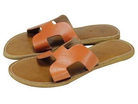 Big Sale! Summer leather flip flops - Sandal Handmade in Morocco by Cuiroma craftsmen