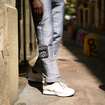 Santiago - Pantalon en pagne tissé - pánu di téra