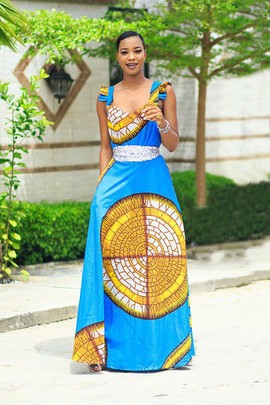 amoree african print dashiki dress