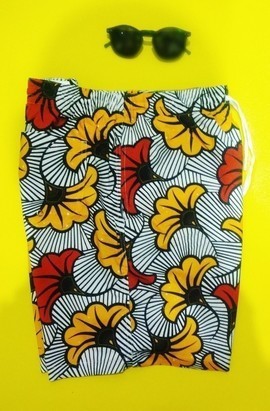 WAX PRINT MEN'S SHORT SHORTS