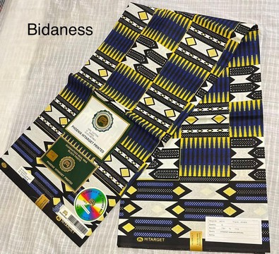100% cotton wax fabric