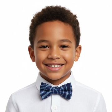 Nœud papillon enfant NDOP fait main 2-12 ans