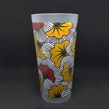 Set of 4 Cup "Wedding Flowers"