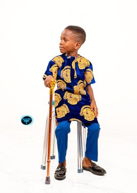 Manual Fashion Royal Blue Traditional Tunic Set
