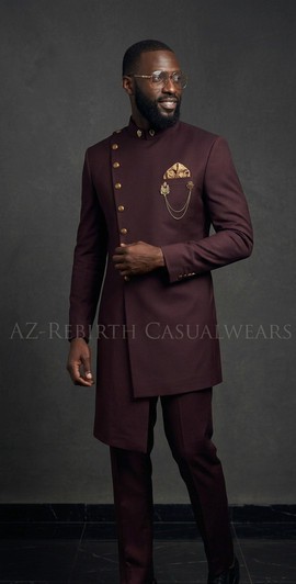 Veste longue pour homme