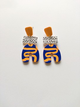 Boucles d'oreilles géométriques