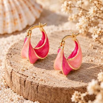Boucles d’oreilles ethniques – Inspiration Fulani  Miniature
