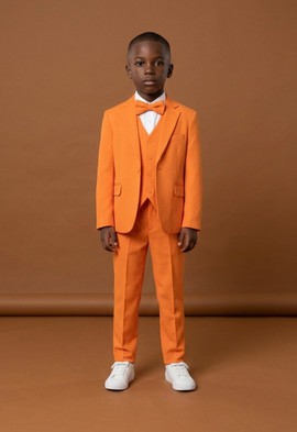 Kids' 3-Piece Orange Suit Set
