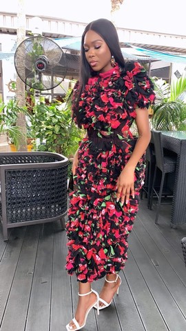 Robe en pièces