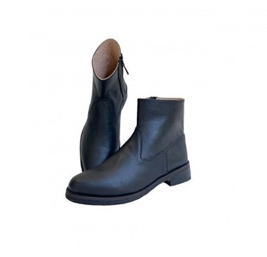 Bottines en cuir véritable Luxe et Durabilité à Emporter