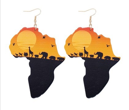 5 different Afro beauty earings