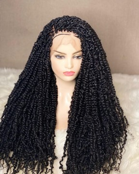 Afugo passion twist with frontal lace
