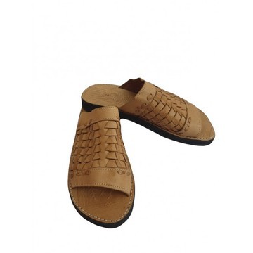 Men's sandal in genuine leather