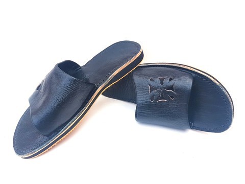 Sandale de plage en vrai cuir pour Femme