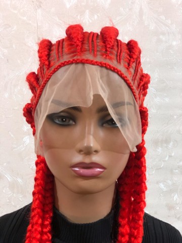 Full lace wig,40inches cornrows