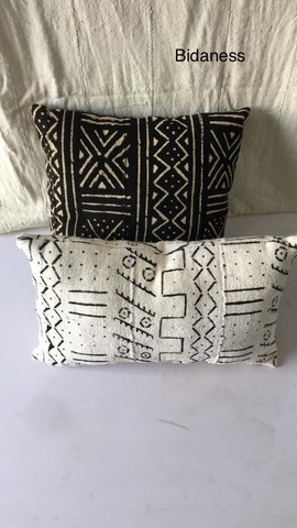 Genuine Bogolan cushion covers