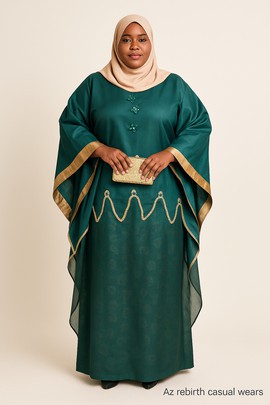 Luxury boubou damask gawn
