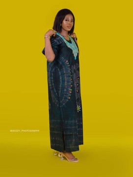 African print kaftan