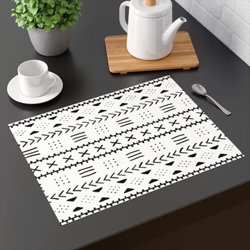 (TWO PIECES) African Placemat Tribal Print (MORE SIZES AVAILABLE)