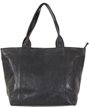 Handmade real natural leather satchel