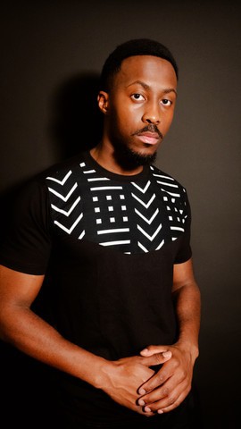 T-shirt coton et wax unisexe « Assinie »