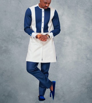 Men’s African suit kaftan, African outfit, two-piece men's suit jacket