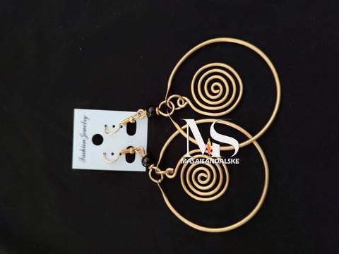 Brass earrings , brass and bone earrings , Wholesale brass earrings