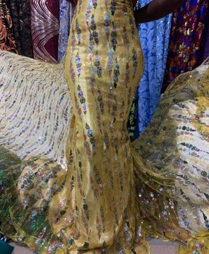 Stock Lace fabric 5 yards