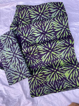 African Adire Batik / Handmade Batik / Ankara Fabric / 100% Cotton Fabric