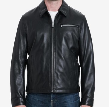 Jacket en vrai cuir de très bonne qualité